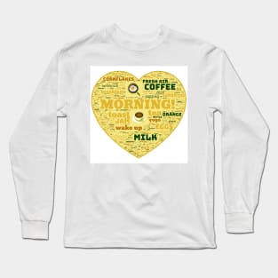 Morning Breakfast Long Sleeve T-Shirt